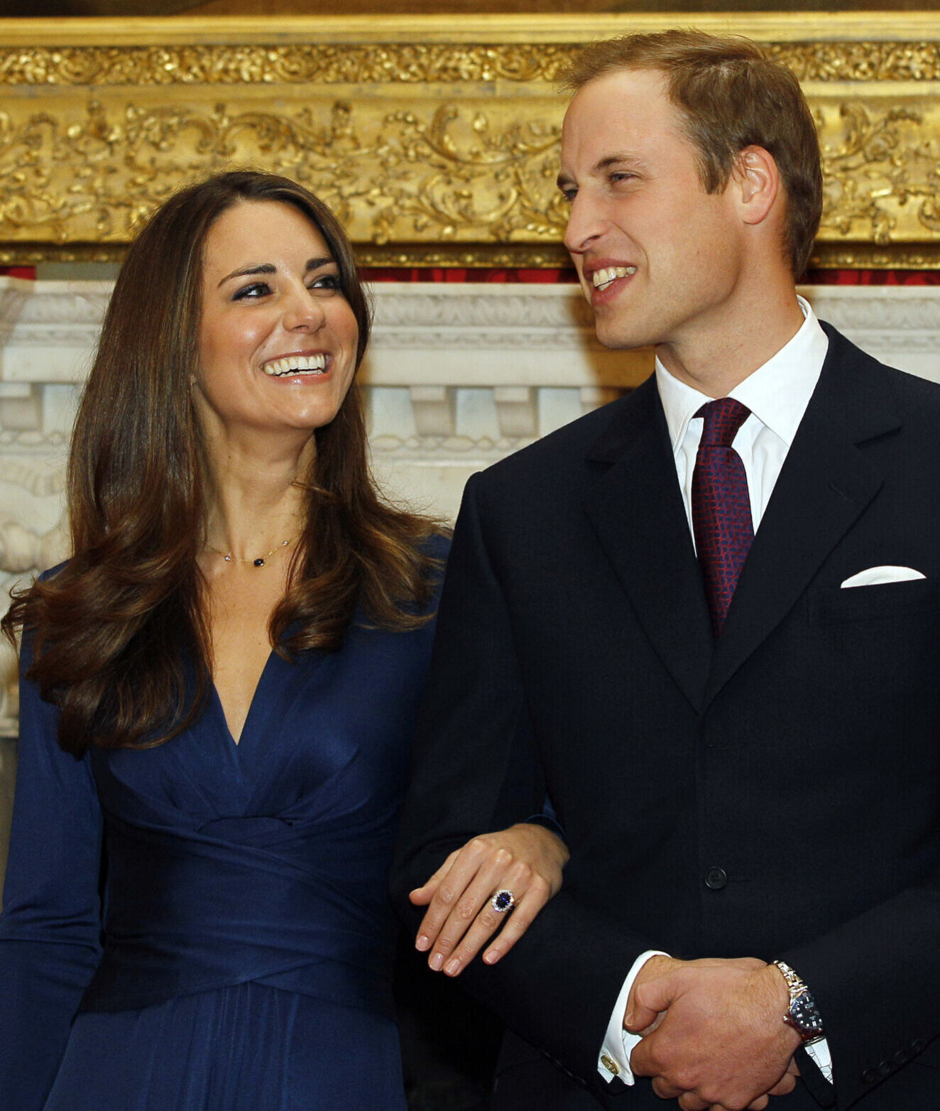 2010: Prince William and Kate Middleton